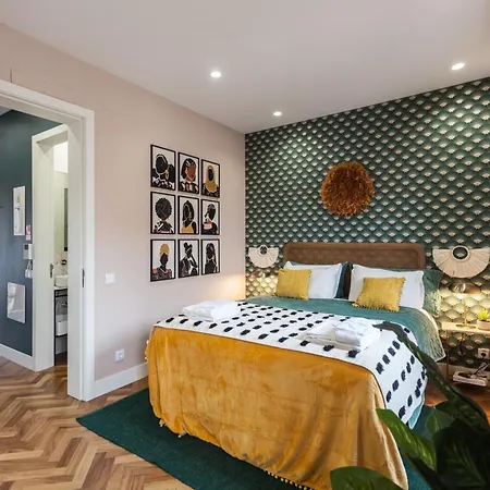 Flh Campo Ourique Afro-bohemian Retreat Lejlighed *